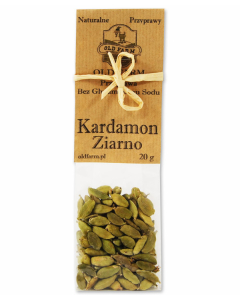 KARDAMON ZIELONY ZIARNO 20 G ZIARNA KARDAMONU PREMIUM